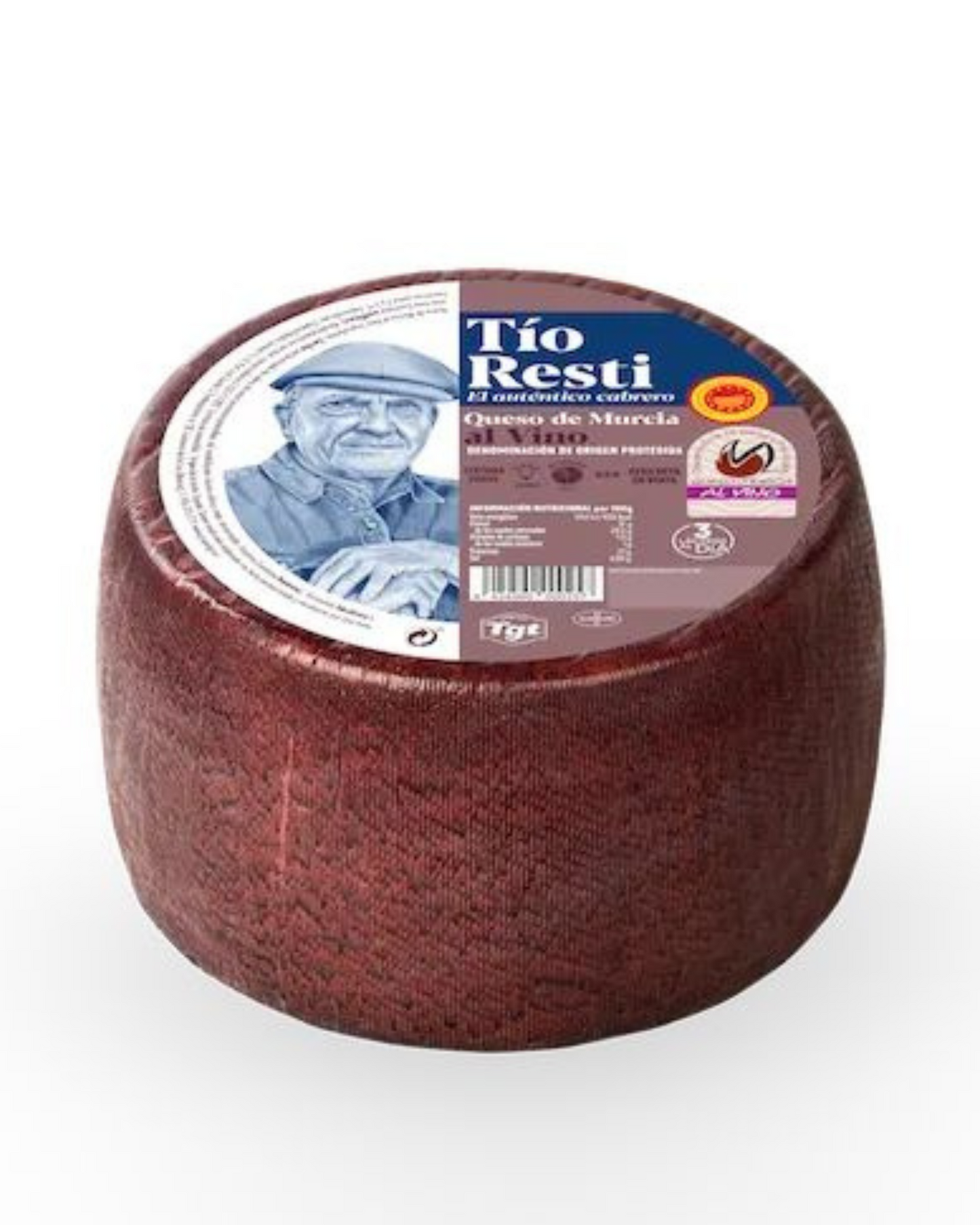 Queso Murcia al Vino “Tío resti “– Juani Charcutería 22,90€/Kg