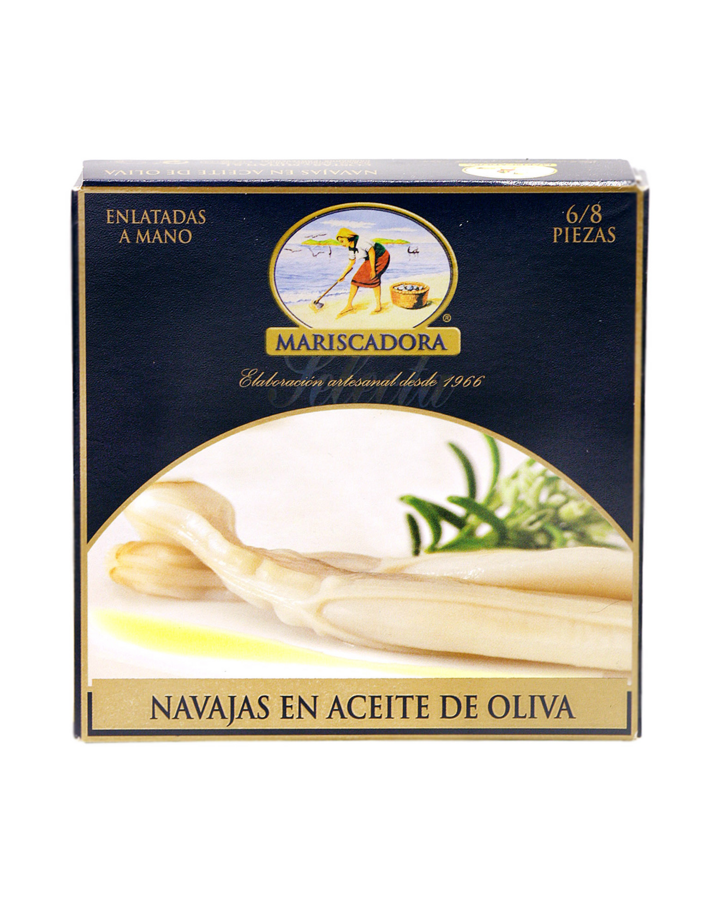 Navajas Mariscadora 6/8 – Frescura y Tamaño Superior para Cocina Gourmet