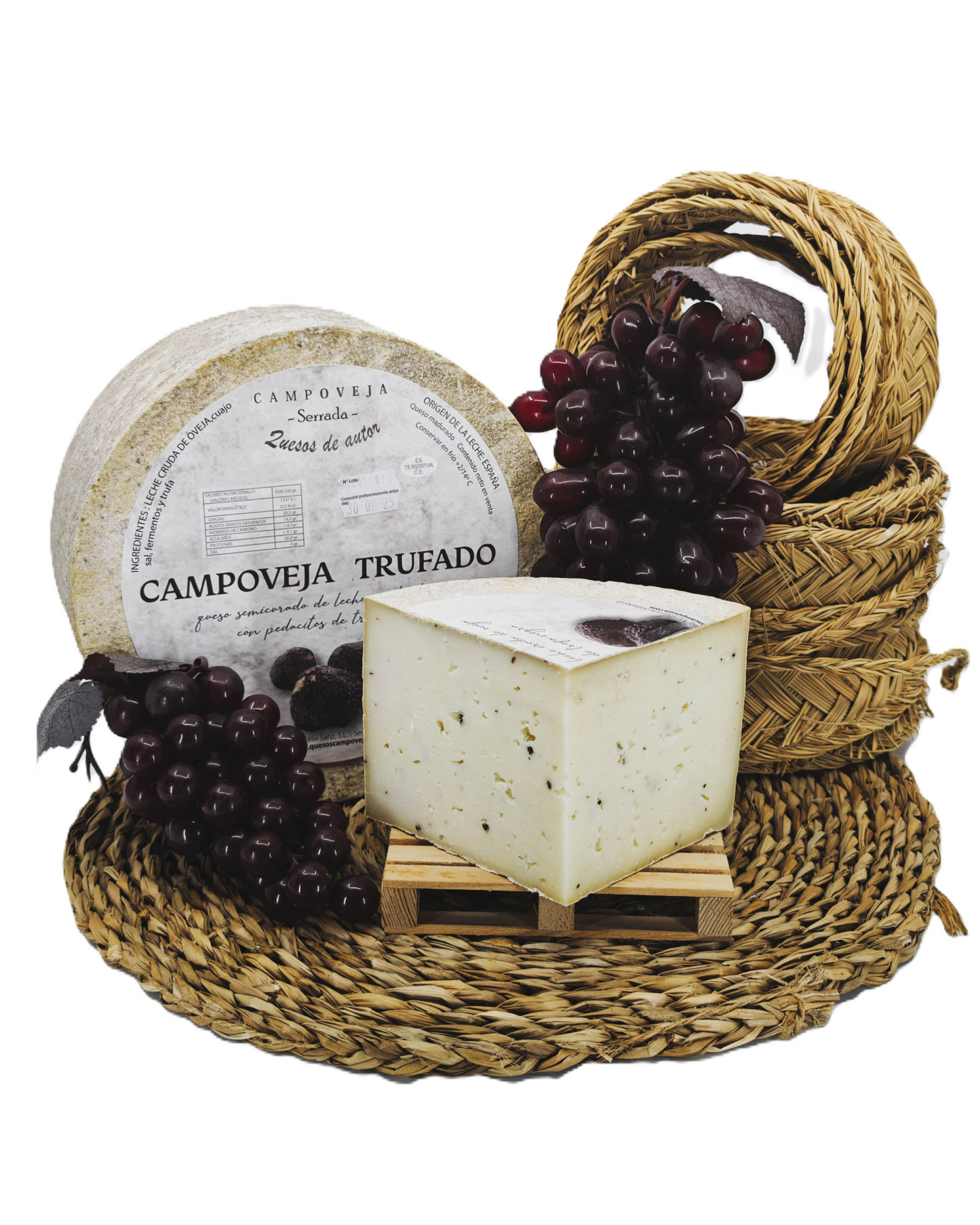 Queso de Oveja con Trufa Campoveja – Juani Charcutería 39,90€/Kg
