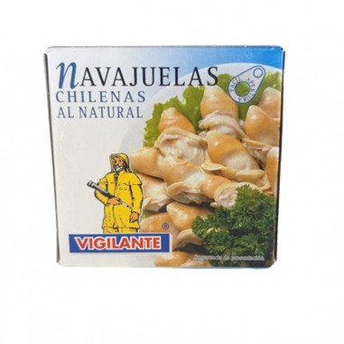 Navajas Chilenas al Natural Vigilante – 120 g