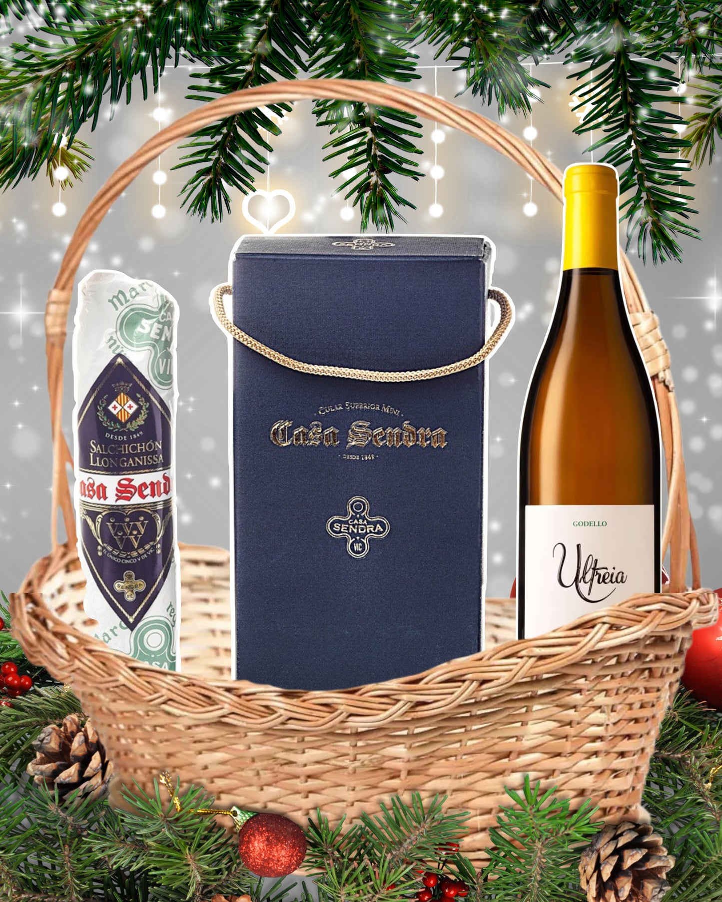 Lote 12 – Ultreia Godello & Casa Sendra – Edición Navidad 2025