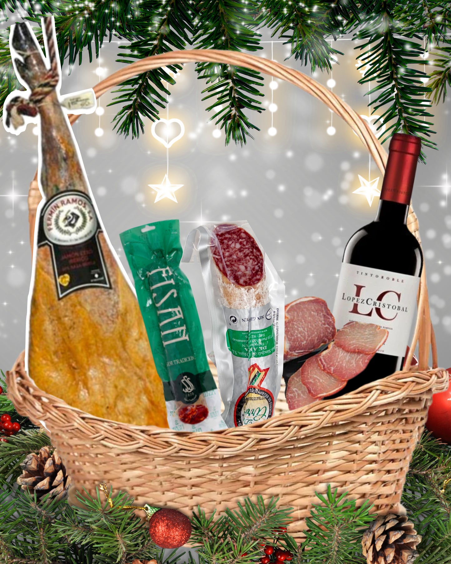 Lote 2 – Ibérico de Cebo Premium Juani – Edición Navidad 2025