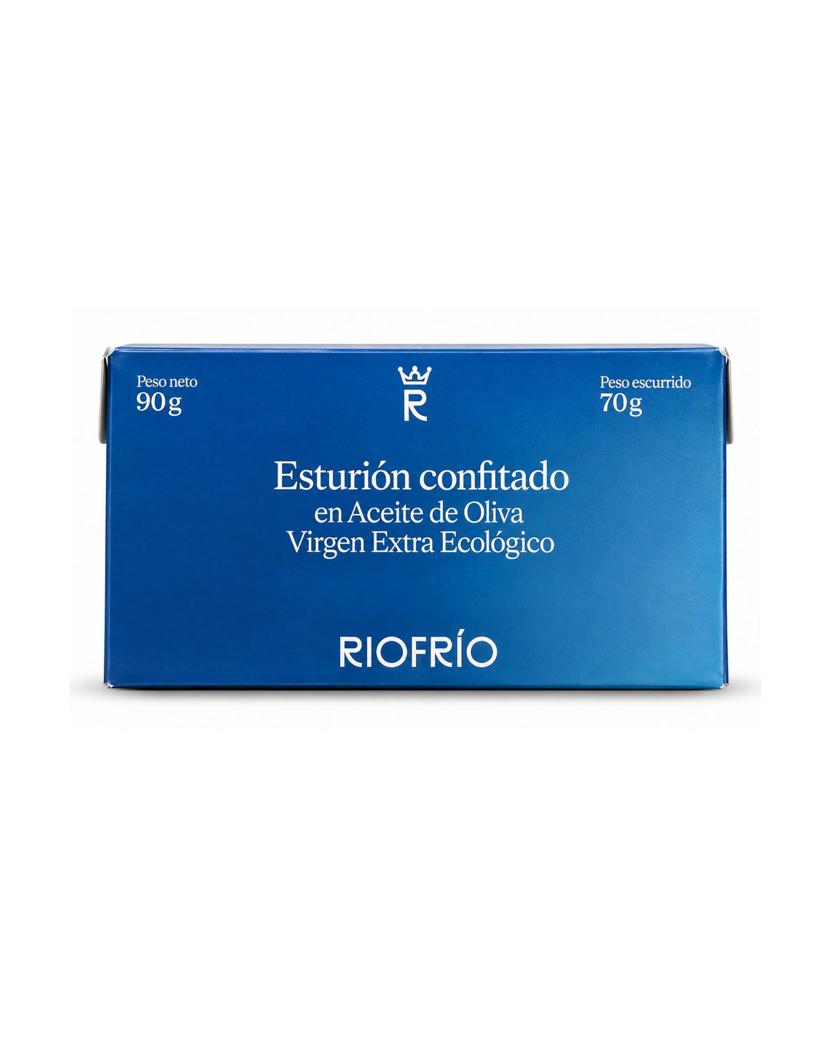 ESTURIÓN CONFITADO EN AOVE ECOLÓGICO – RIOFRÍO