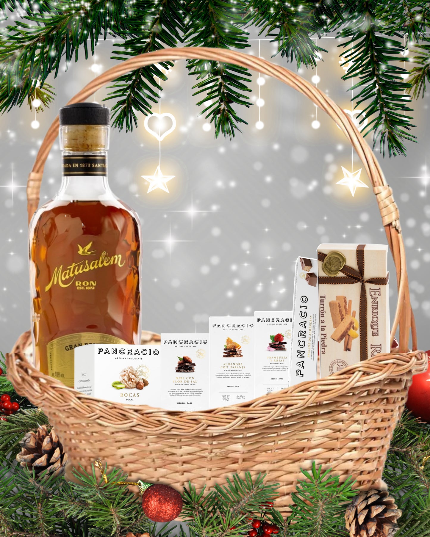 Lote Gourmet Matusalem & Pancracio – Edición Navidad 2025