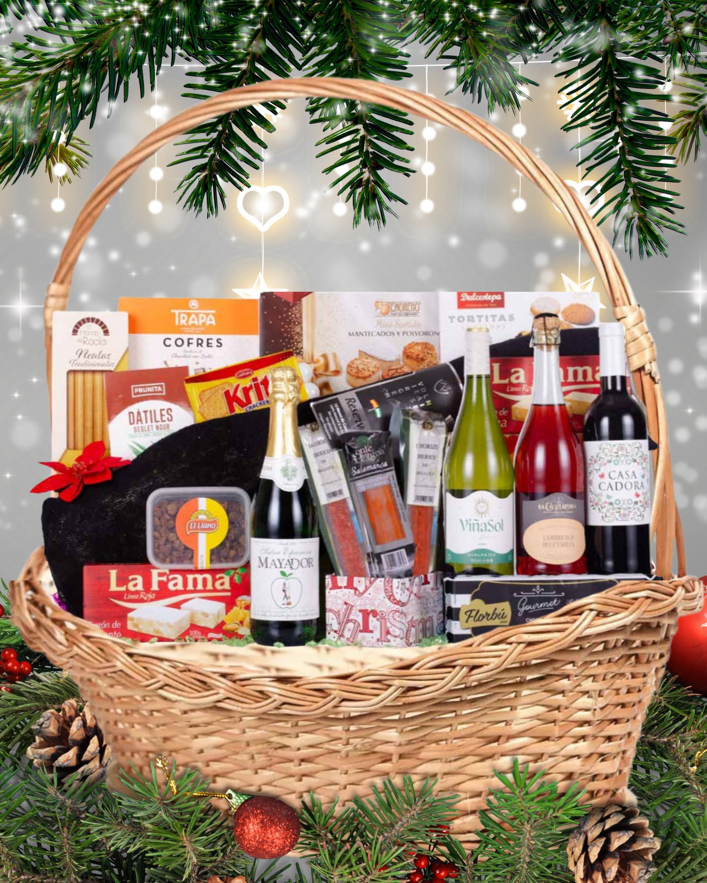 LOTE 74 – Cesta Reserva Trevélez Virgen de las Nieves