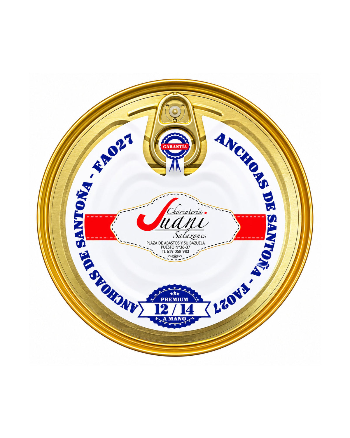 ANCHOAS DE SANTOÑA PREMIUM 12/14 – CHARCUTERÍA JUANI 12/14