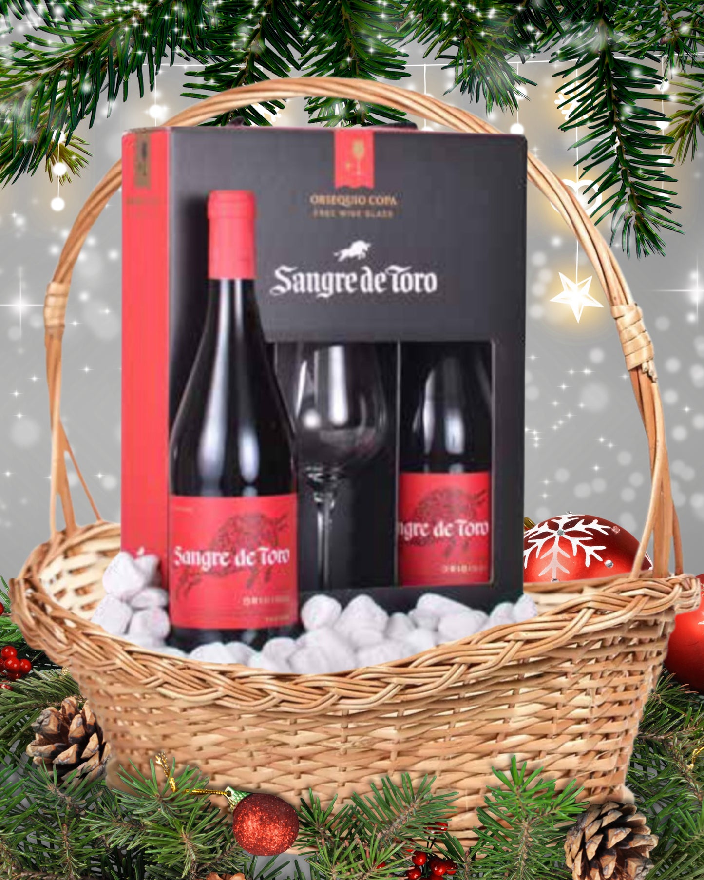 Lote 15 – Sangre de Toro & Marqués de Cáceres – Edición Navidad 2025