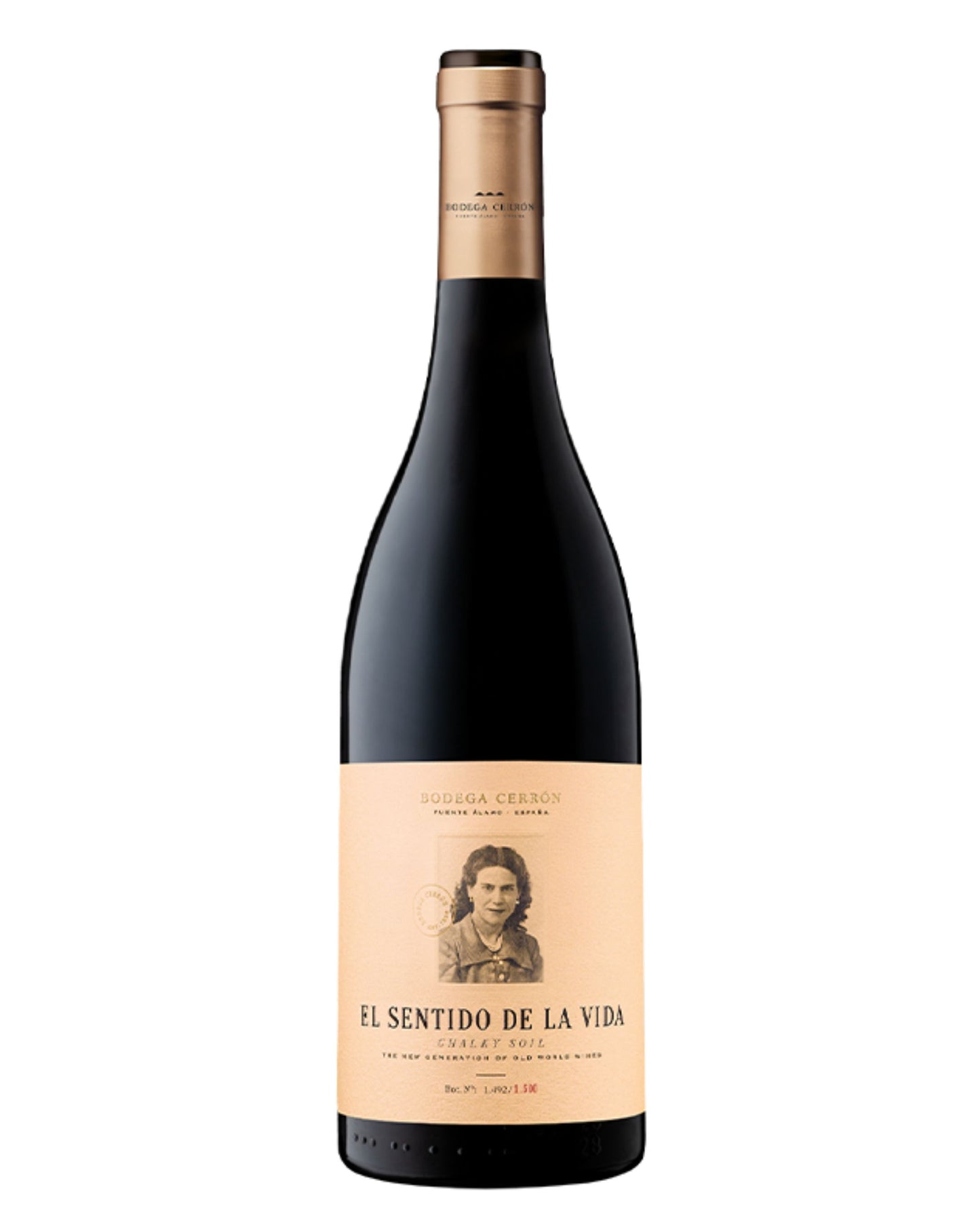 Vino El Sentido de la Vida · Bodega Cerrón Vino de paraje · Suelo calcáreo · Fuente-Álamo (Murcia)