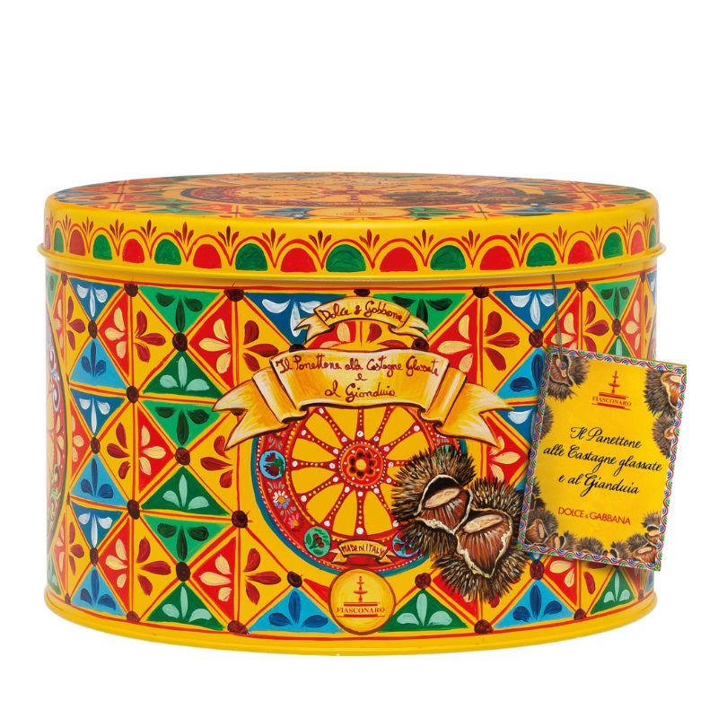 Panettone de Castañas Glaseadas Dolce & Gabbana by Fiasconaro – 1 kg