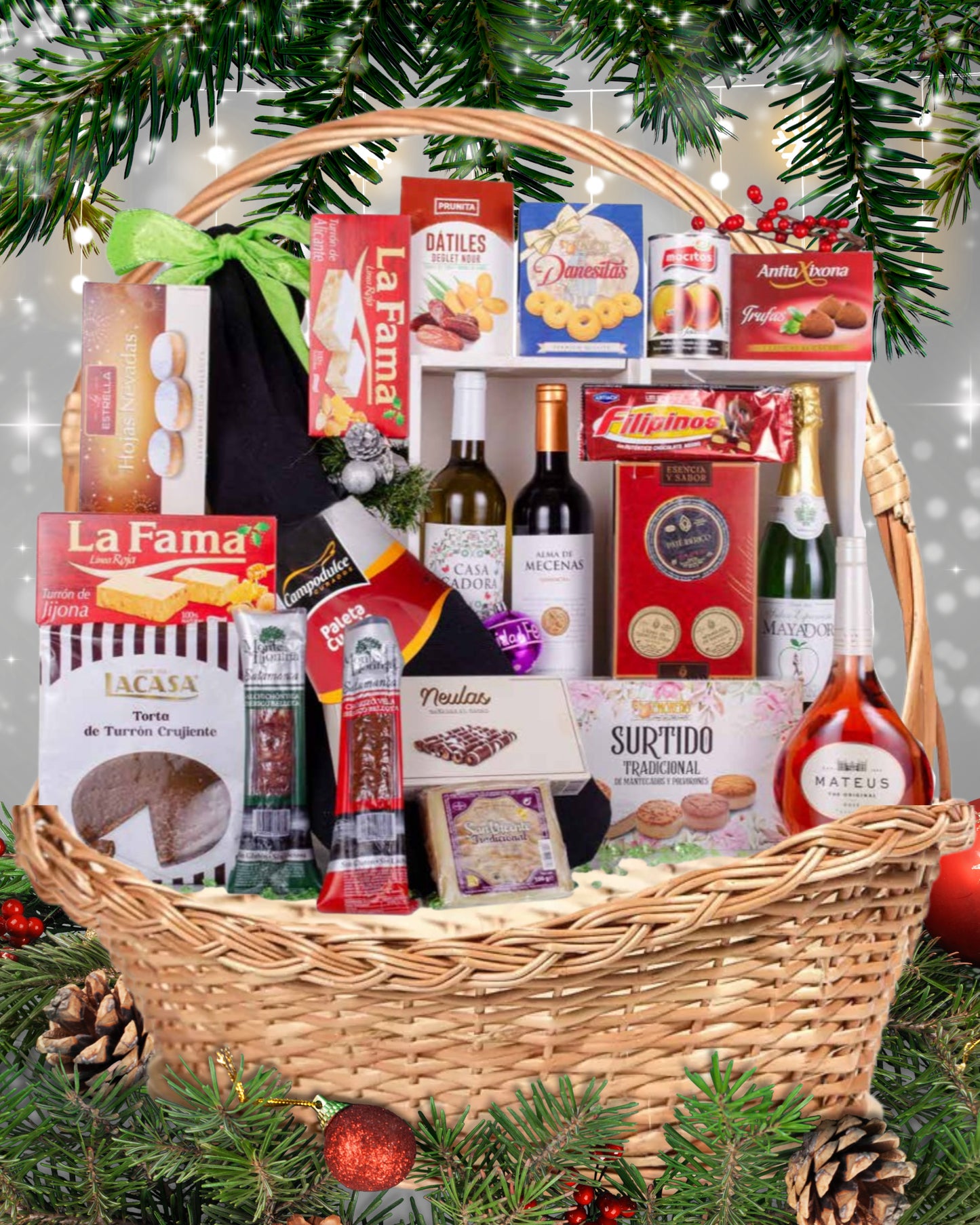 LOTE 73 – Cesta Gran Reserva Campodulce