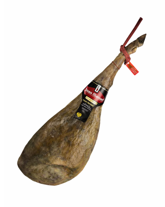 JAMONERÍA – IBÉRICOS DE BELLOTA 50 % RAZA IBÉRICA - Jamón Ibérico de Bellota JUAN MANUEL