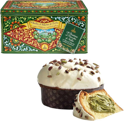 Panettone al Pistacchio Dolce & Gabbana by Fiasconaro – 1 kg