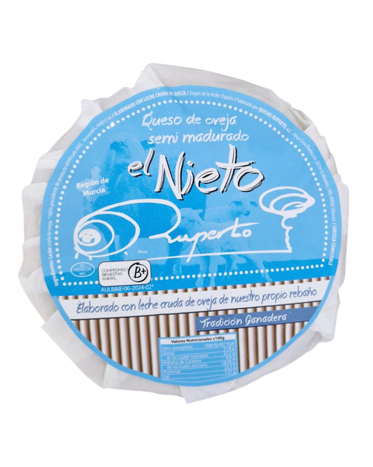 Queso de Oveja Semicurado “El Nieto” Ruperto (Murcia)