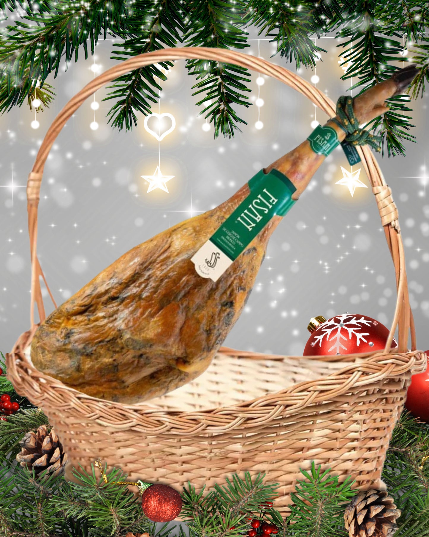 JAMONERÍA – IBÉRICOS DE CEBO DE CAMPO PREMIUM - Jamón Ibérico de Cebo de Campo FISAN