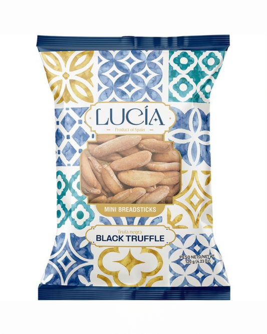 Picos Trufados Lucía – Crujientes y Aromáticos con Toque de Trufa
