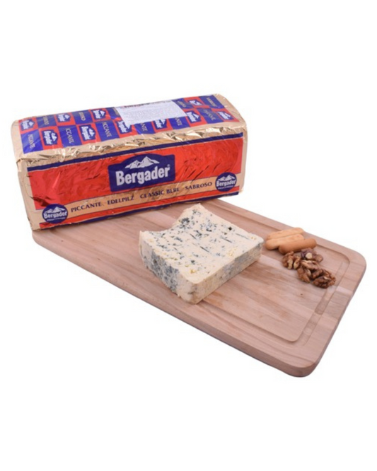 Queso Azul Bergader en Barra – Cremoso, Suave y Versátil 16,90€/Kg