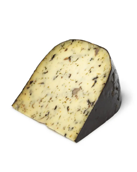 Queso Gouda con Setas y Castañas – Fusión Otoñal de Sabor y Tradición 37,90€/Kg