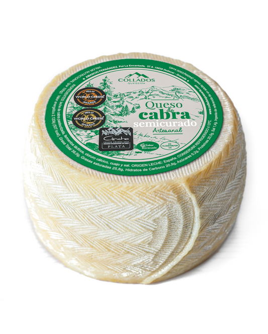 Queso de Cabra Collados Semicurado – Juani Charcutería 26,90€/Kg