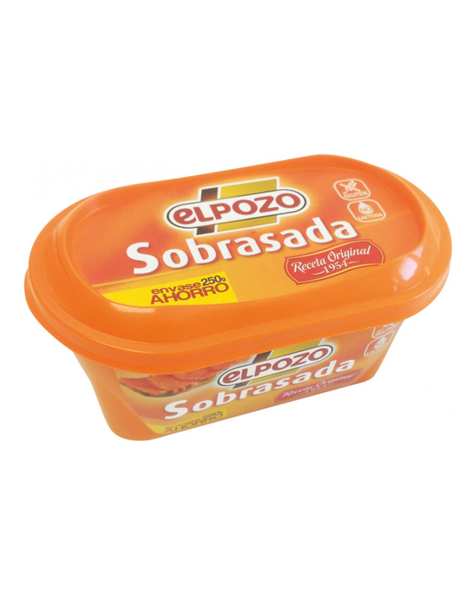 Tarrina de Sobrasada El Pozo – Sabor Suave y Formato Perfecto para el Día a Día
