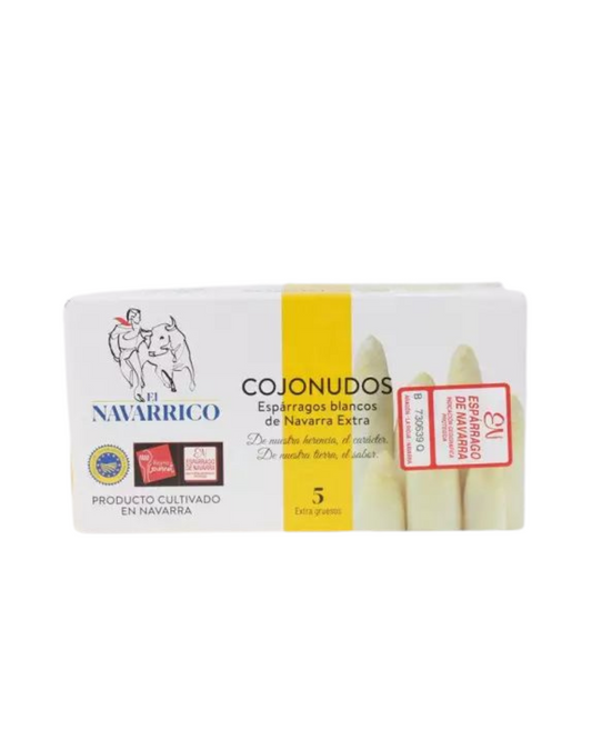 Espárragos 5 Frutos El Navarrico – Tiernos, blancos y de calidad gourmet.