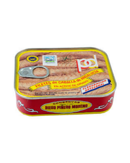 Filetes de Caballa Piñero en Lata – Sabor y Nutrición en Formato Práctico