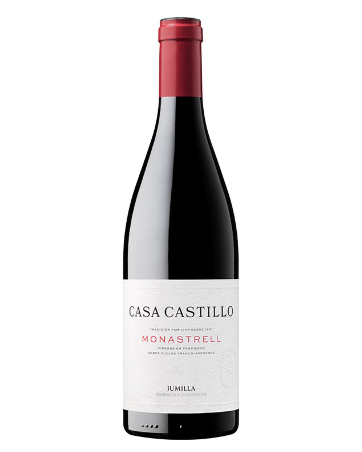 Vino Casa Castillo · Monastrell 2023 D.O.P. Jumilla · Tradición Familiar desde 1991