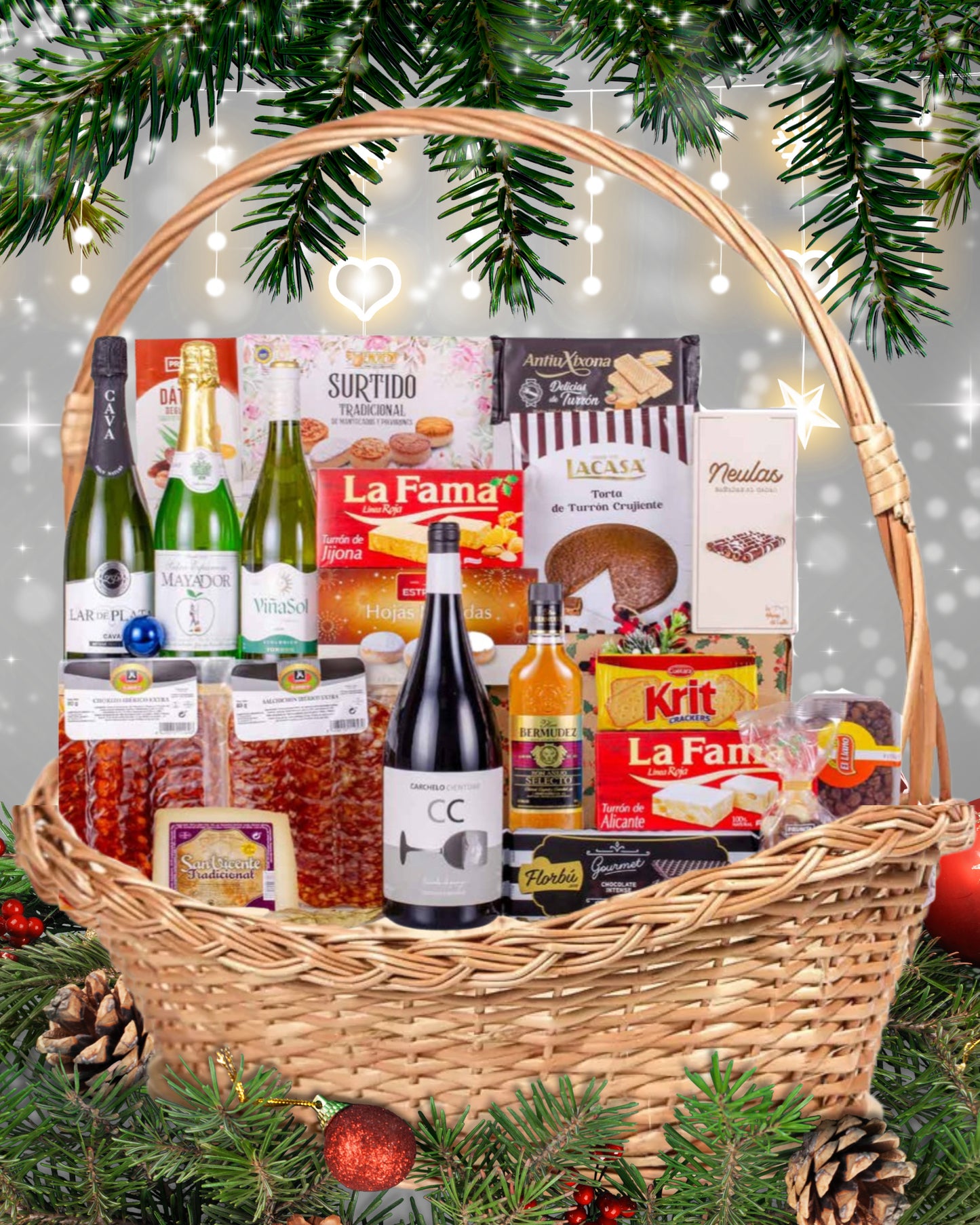 LOTE 70 – Cesta Gourmet Magnum Premium