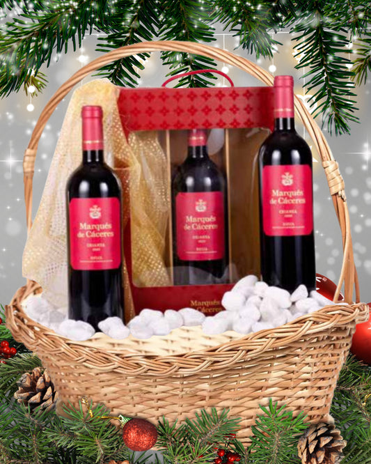 Lote 16 – Marqués de Cáceres Crianza – Edición Navidad 2025