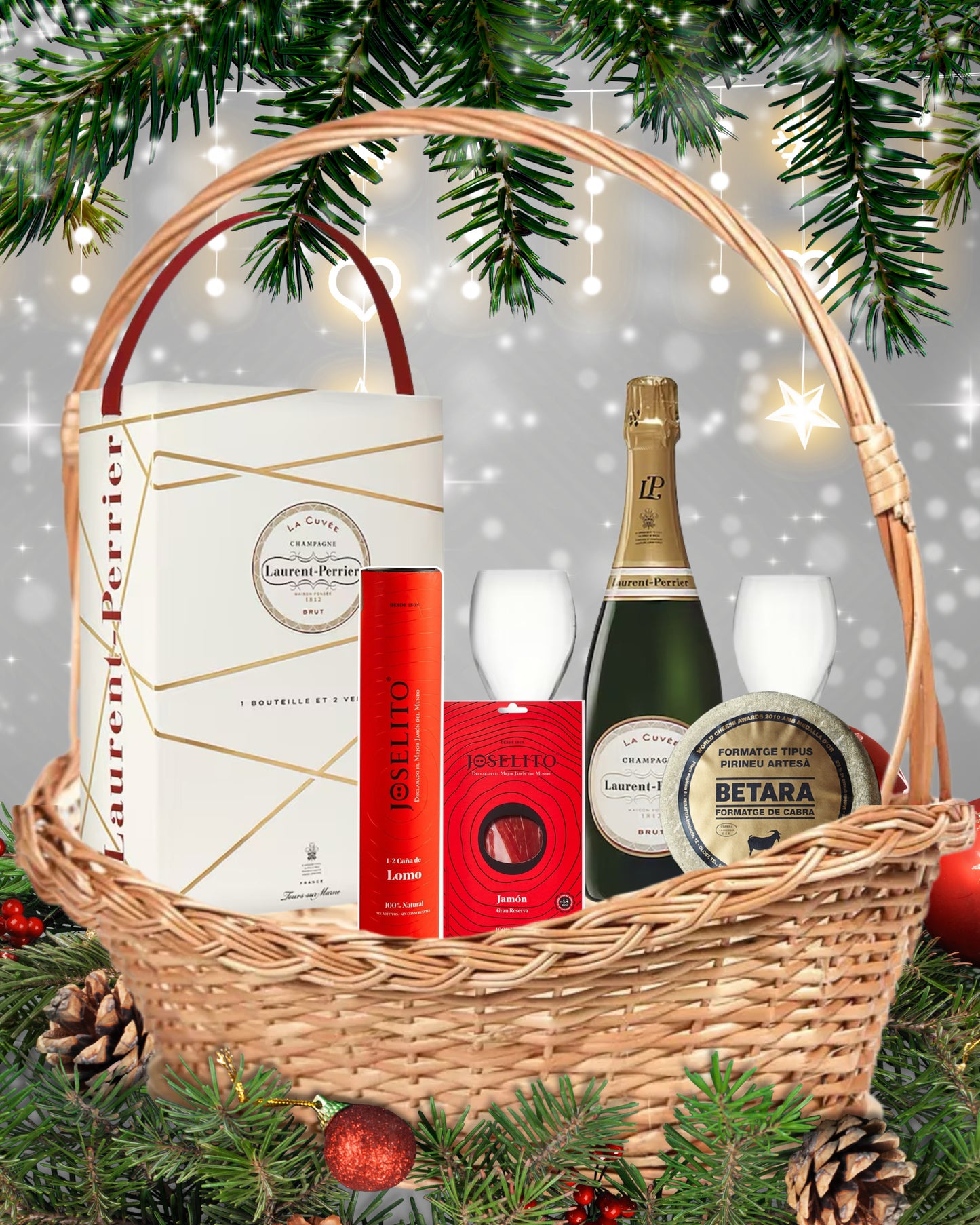 Lote 6 – Joselito & Laurent-Perrier – Edición Navidad 2025