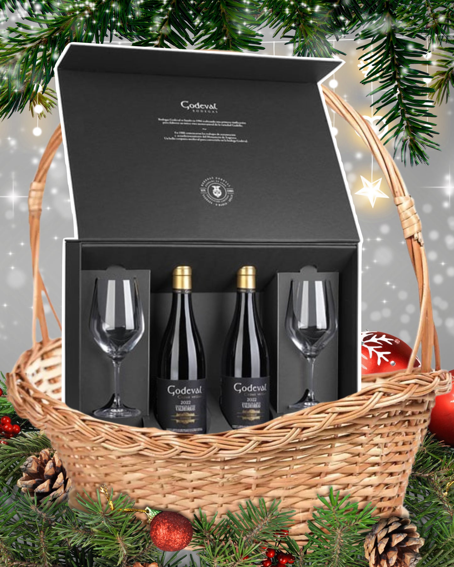 Lote 14 – Estuche Godeval Cepas Vellas – Edición Navidad 2025