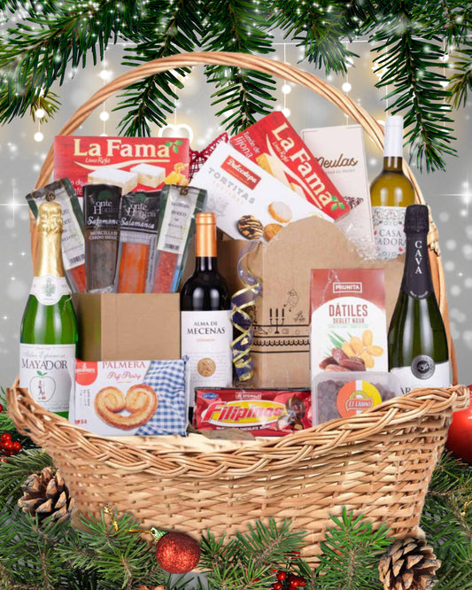 LOTE 64 – Gran Selección Gourmet con Ibéricos y Dulces Navideños