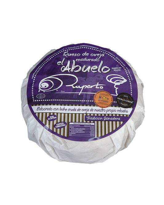 Queso de Oveja Curado “El Abuelo” Ruperto (Murcia)