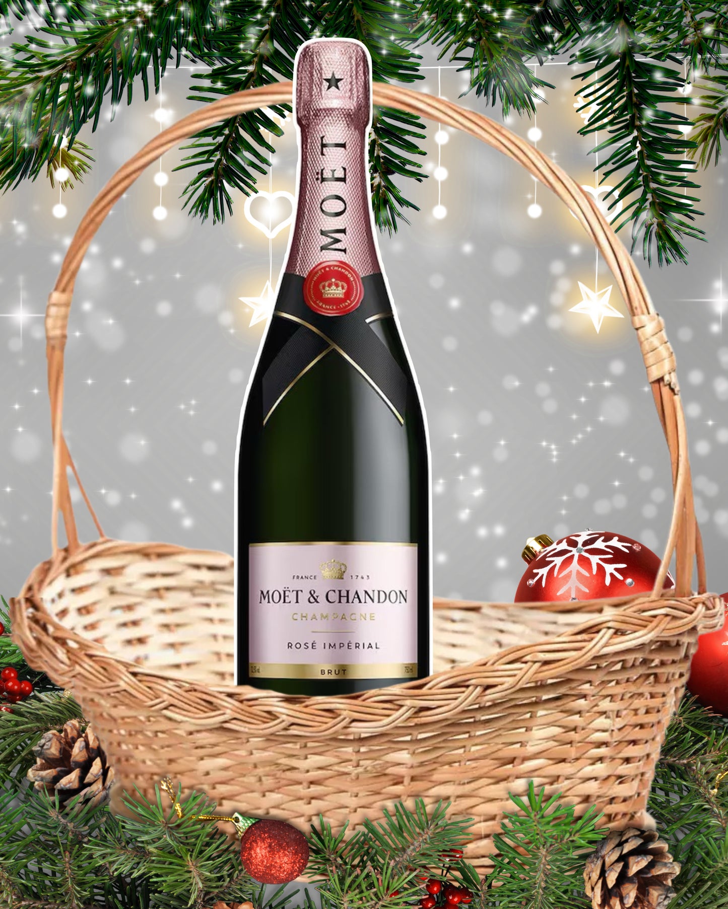 LOTE 43 – Moët & Chandon Rosé Impérial (0,75 L Estuchado)