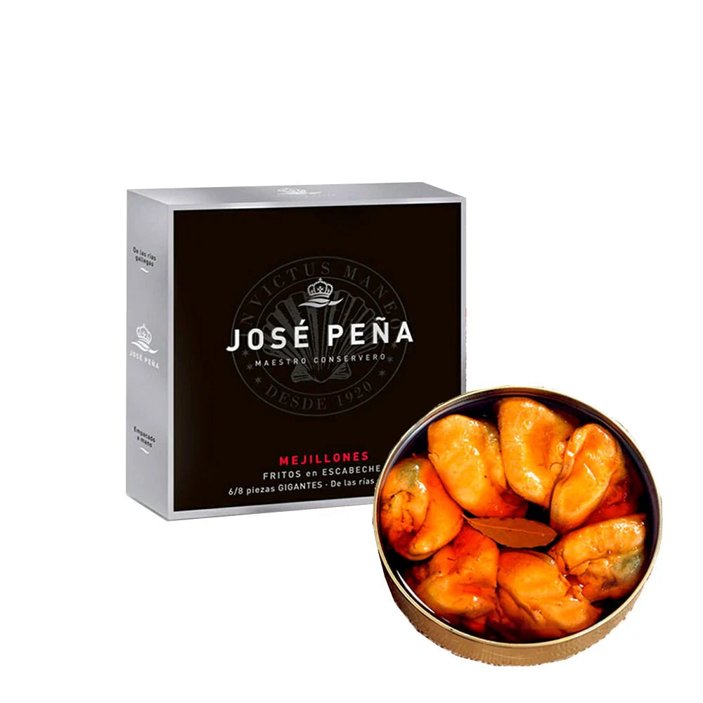 Mejillones Fritos 6/8 José Peña Premium (120 g)
