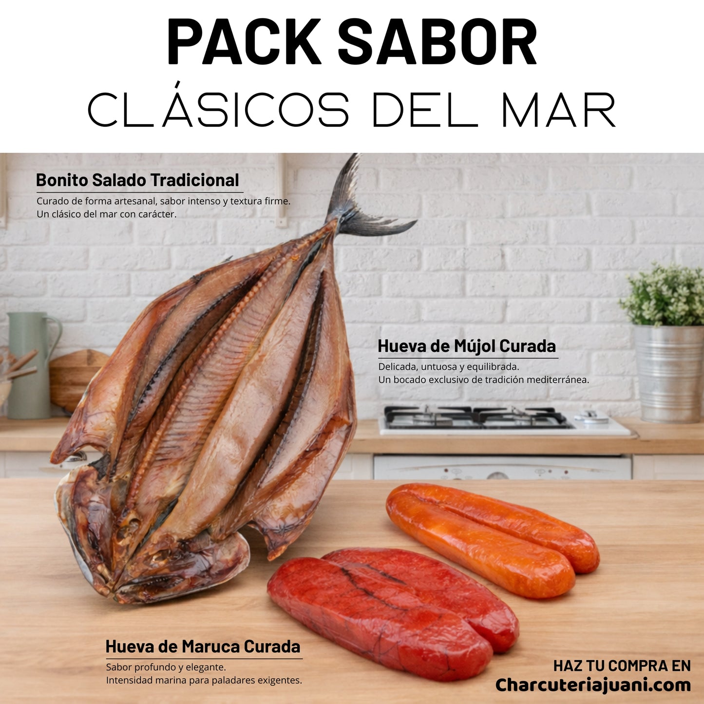 Pack Sabor · Clásicos del Mar Regalos gourmet, Aperitivos premium