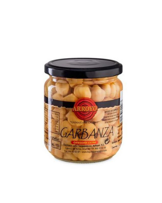 Tarro Pequeño de Garbanzos Arroyo – Nutrición y Sabor Listos para Disfrutar
