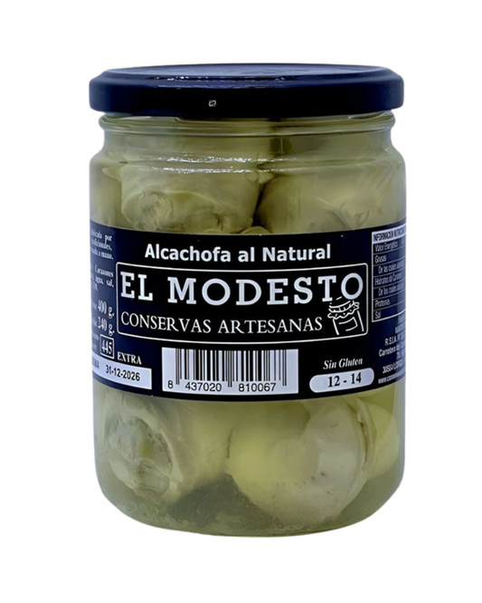 Alcachofas Modesto 12/14 – Tiernas, seleccionadas y de calidad gourmet.