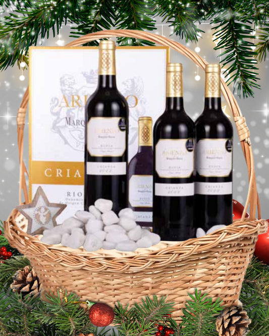 LOTE 53 – Arienzo Crianza (3 Botellas 0,75 L en estuche de cartón)