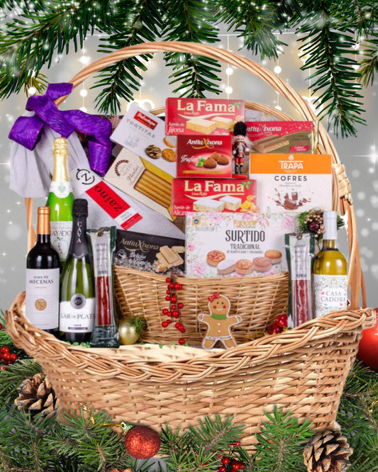 LOTE 75 – Cesta Mimbre Premium Zaino