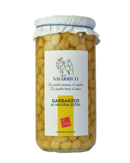 Garbanzos El Navarrico – Legumbre gourmet, cremosa y natural.