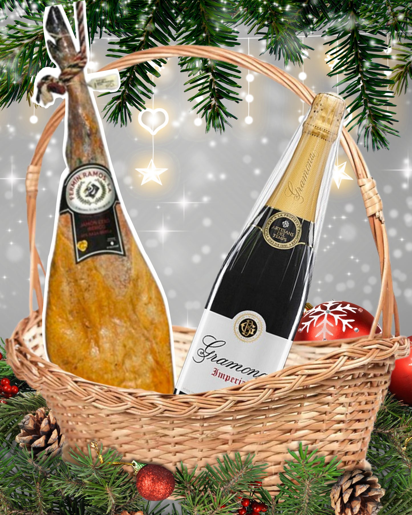 Lote 3.1 – Ibérico con Gramona Imperial – Edición Navidad 2025