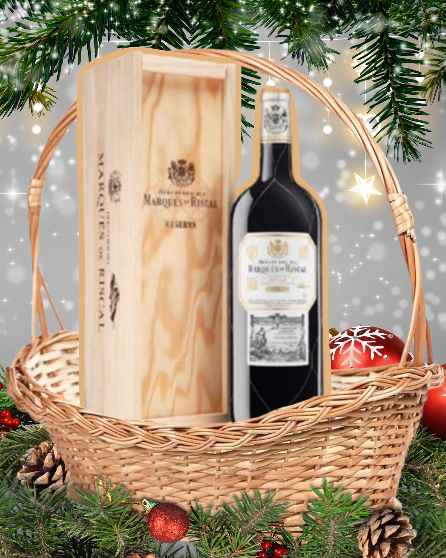 LOTE 47 – Marqués de Riscal Reserva Mágnum (1,5 L en caja de madera)