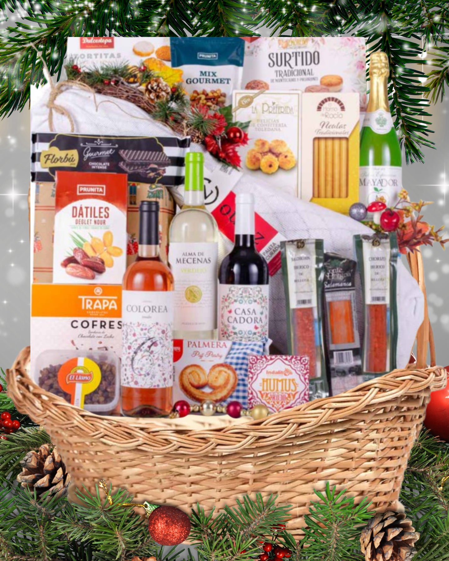 LOTE 72 – Gran Cesta Premium con Paleta Serrana Zaino